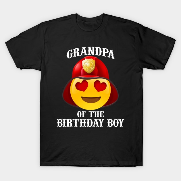 Grandpa Of The Birthday Boy T-Shirt by Suedm Sidi